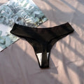 3 Pcs Seamless Ladies Ribbed Cotton Thong Simple Women's Low Waist Bikini Briefs Sports Girls Underwear Plus Size