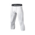 Men's Leggings Compression Pants Sports Leggings Basketball Quarter Shorts Quick Drying Running Training Stretch Fitness Pants