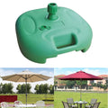 Heavy Duty Patio Umbrella Base Stand Water Filled Tents Sun Shelter Parasol Pole Holder for Yard Outdoor Fishing Umbrella Base