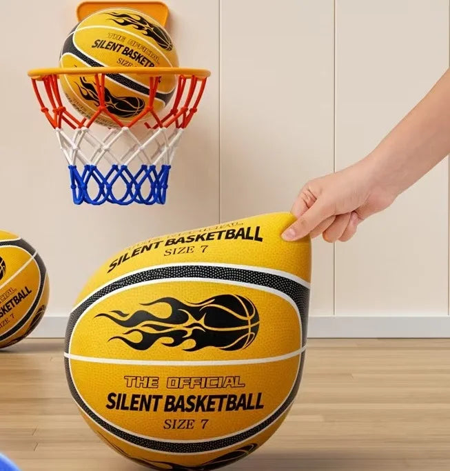 Indoor Silent Foam Basketball for Kids - High Bounce - View 13 | SAMAG