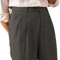 Men's Linen Blend Dress Pants Business Casual Trousers - View 12 | SAMAG