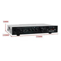 AV-369BT Bluetooth 5.1 Sound Speaker AMP Stereo Audio Amplifiers Receiver 6 Channel Home Theater Audio Stereo System Components