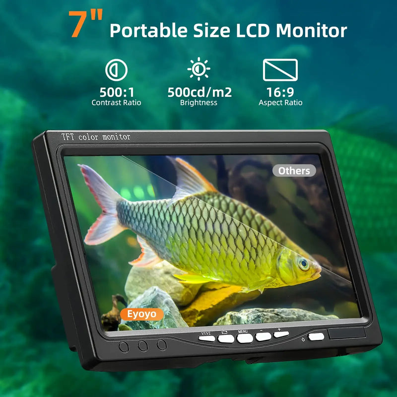 Eyoyo Underwater Fishing Camera 7 Inch LCD Monitor | SAMAG