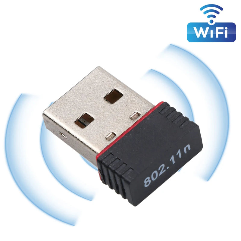 150Mbps Mini USB Wireless Wifi Adapter Wi fi Network LAN Card 802.11b/g/n RTL8188 Adaptor for PC Desktop - Visuel 2 | SAMAG