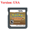 USA Pokemon NDS Game Card 3DS 2DS DS Card SoulSilver HeartGold Platinum Game Card Game Card BLACK Collecting Hobbies Gifts