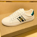 Brand Fashion Embroidered Bee Shoes Man Quality Genuine | SAMAG