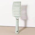 Curling brush - ergonomic handle, hollow design, durable rubber bristles, suitable for all types of hair