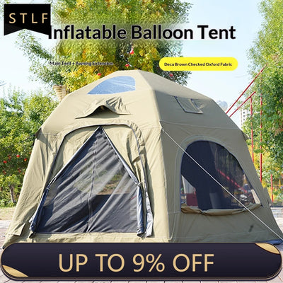 Inflatable Tent 4 - 6 Person 4 - Season Waterproof Spherical | SAMAG
