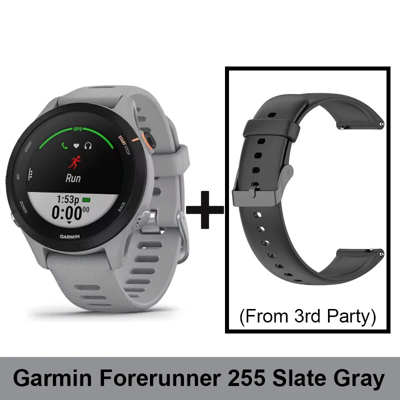 Garmin Forerunner 255 Smartwatch Outdoor Running Riding Swimming Professional Triathlon Marathon Track and Field Training