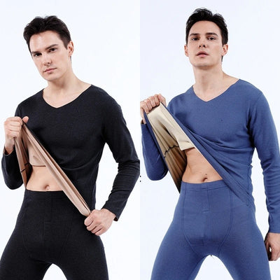 Men Double-Sided Non-marking Heating Thermal Underwear | SAMAG