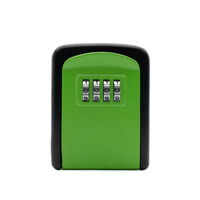 Key Lock Box Wall Mounted Stainless Steel Safe Weatherproof 4 Combination Storage for Indoor and Outdoor - View 11 | SAMAG
