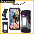 World premiere】Unihertz by 8849 TANK X Rugged Phone 5G Android 15 Built-in 1080P 220 lumen Projection 17600mah Battery 32+512GB