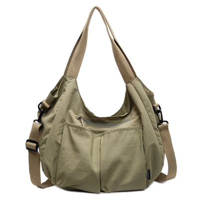 Large Capacity Waterproof Nylon Shoulder Bags Women Korea | SAMAG