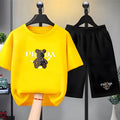 Kids Little Bear Letters T - shirt Summer Clothing - View 12 | SAMAG