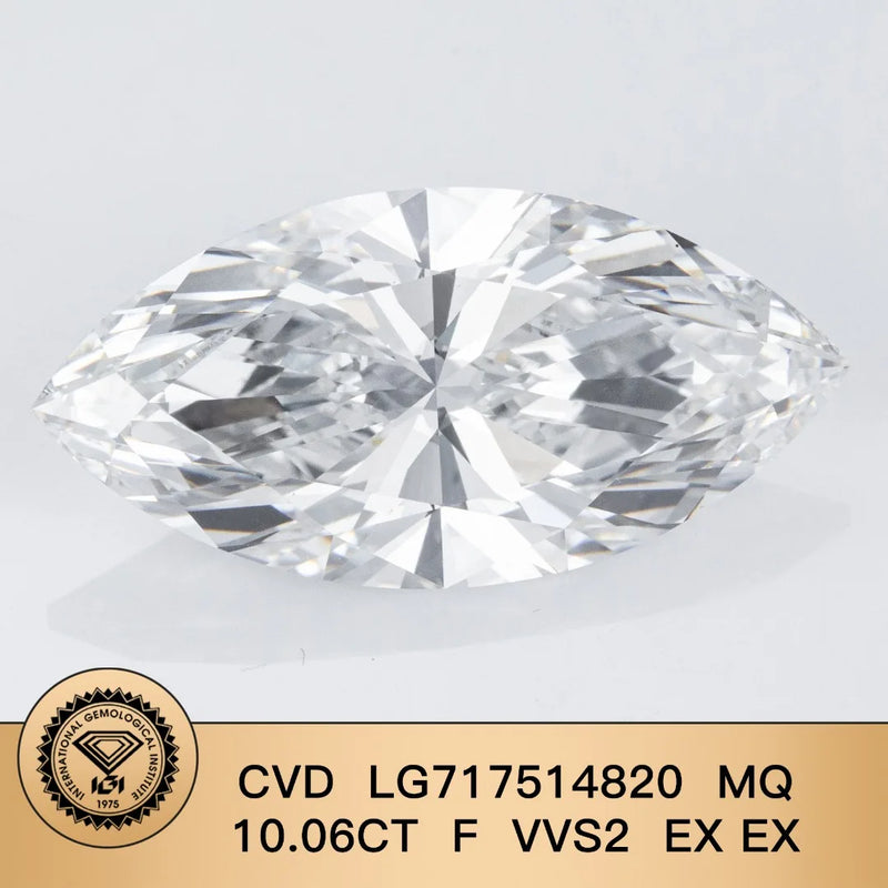 Limited-time 50% off on Large With IGI Certificate 7ct 8ct 9ct 10ct 20ct 30ct Big Lab Grown Diamonds CVD Laboratory Diamond