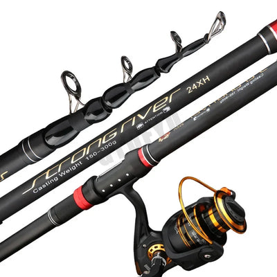 Superhard Telescopic Spinning Fishing Rods 1.8M - 3.6M | SAMAG