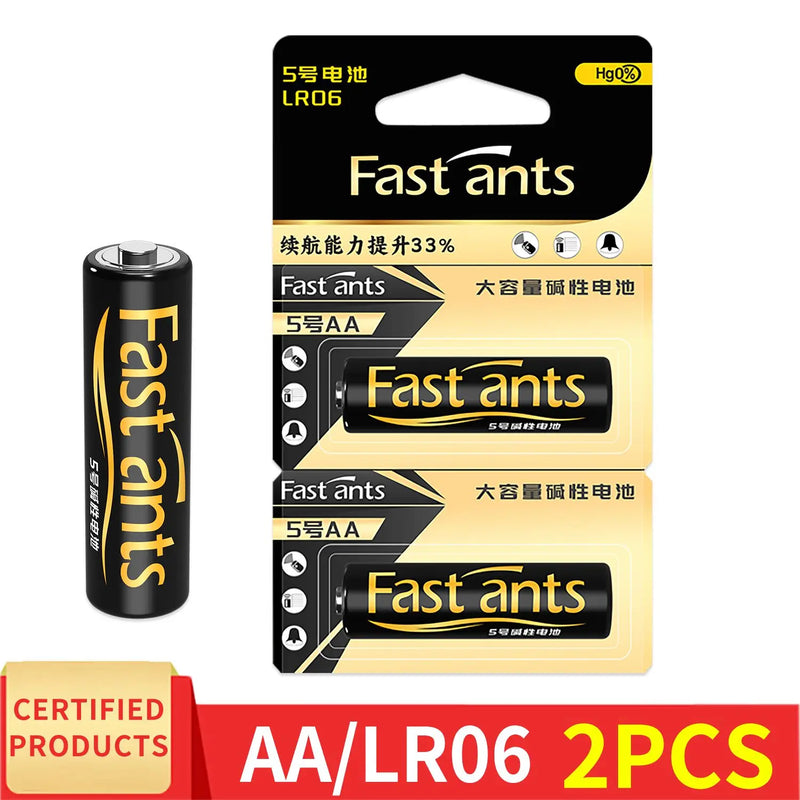 High Quality 1.5V AA LR06 Alkaline Battery Long Lasting Disposable Dry Batteries for Toy Remote Clock Wireless Mouse Keyboard