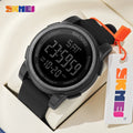 SKMEI Multifunction Back Light Display Countdown Sport Watches For Men Women Alarm 5Bar Waterproof Digital Electronic Wristwatch