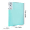 A4 Semi Transparent PP Brochure, Multiple Page Sizes To Choose From, Classified Insert Folder, Conference Document Organization,