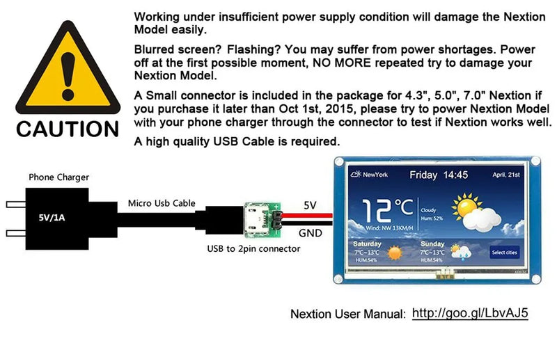 2.4 2.8 3.2 3.5 Inch Nextion HMI Intelligent Smart USART UART SPI Touch TFT LCD Module Display For Raspberry Pi 2 A+ B+
