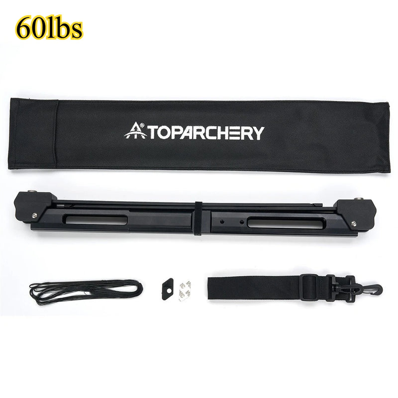 58'' Folding Archery Bow 35lbs 60lbs Straight for Outdoor | SAMAG