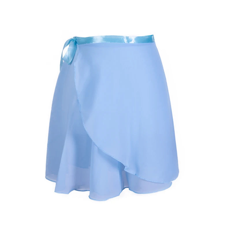 Adult Chiffon Ballet Tutu Dance Skirt Women Girls Gymnastics Wrap Skirt Training Ballet Skirts Юбка Ballet Dance Faldas