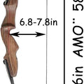 58 Inch Wooden Riser LIF Interface Recurve Bow Set | SAMAG