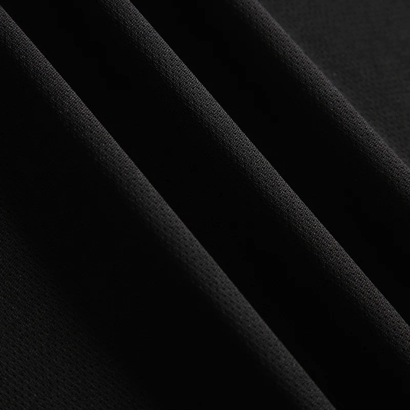 Men's Summer Black And White Short Sleeved Comfortable | SAMAG