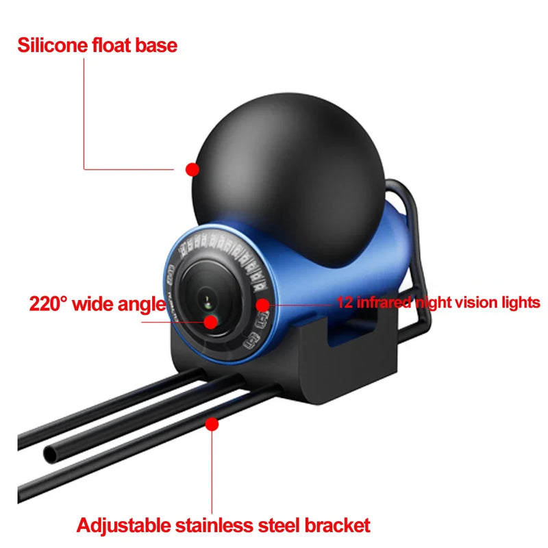 4.3inch HD Screen Fish Finder 15M 20M 30M 50M 220° Wide | SAMAG