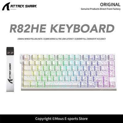 R82HE ATTACK SHARK High Performance E-sports Magnetic | SAMAG