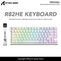 R82HE ATTACK SHARK High Performance E-sports Magnetic Switch Keyboard 8K Zero Dead Zone Adjustable RGB Lighting Web Driver Wired