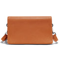 Zency New Soft Plain Color Leather Bag Multiple Pockets Women's Bag Genuine Leather Shoulder Crossbody Versatile Commuting Bag