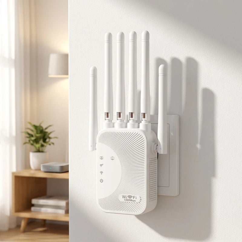 Dual Band Wifi AmplifierAC1200/AC300  2.4G/5G Repeater Network Expander Range Extender Wireless Router Signal Booster