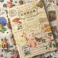 20 - page retro sticker book featuring a series of plants - View 7 | SAMAG