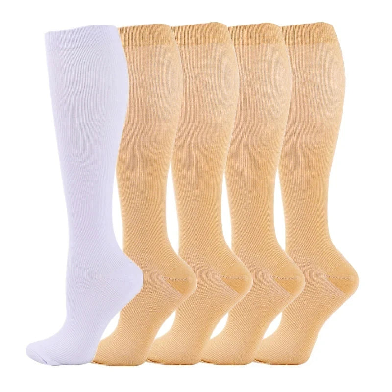 5 Pairs Compression Socks Men's Medical Varicose Veins | SAMAG