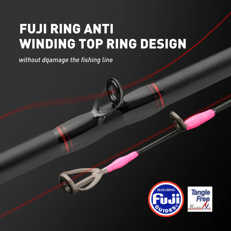 Johncoo Beta Ultra Fishing Rod 157M SMT Cuttlefish - View 3 | SAMAG