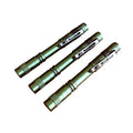 Mini Pen-shaped Flashlight AAA Battery Aluminum Alloy Waterproof Torch with Clip Portable Gift Light for Daily Outdoor
