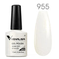 VENALISA Non Cleansing Topcoat Nail Art 7.5ml Soak off Base Coat Foundation No Wipe Top Coat Nail Gel Funny Bunny Gel Varnish