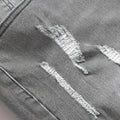 Men's Slim Fit Stretch Denim Jeans with Rips Casual | SAMAG