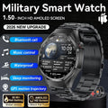 NEW GPS Outdoor fitness NFC Smart Watch 1.5 Inch AMOLED Screen Bluetooth Call IP67 Waterproof Man Smart Watches For Man 2026