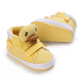 Spring and Autumn Yellow Countryside Style Princess Shoes 0-12 Months Baby Soft soled Anti slip Sneakers