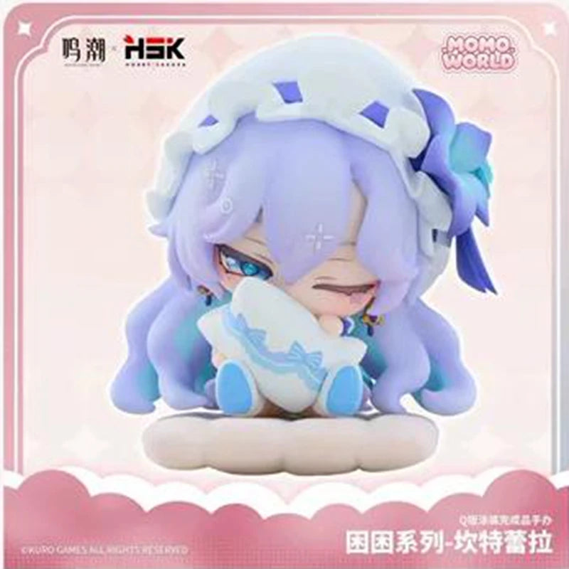 Pre Sale KURO GAMES Genuine Wuthering Waves Sleepy Series Chibi Figurines Brant Zani Phoebe Carlotta Rococo Cantarella Cosplay