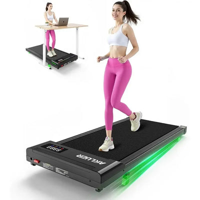 Compact 2.5HP Mini Treadmill - Portable Desk Under | SAMAG
