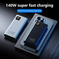 Lenovo 200000mAh 140W Super Fast Charging Power Bank Ultra Capacity Portable Charger New Arrival for iPhone Samsung