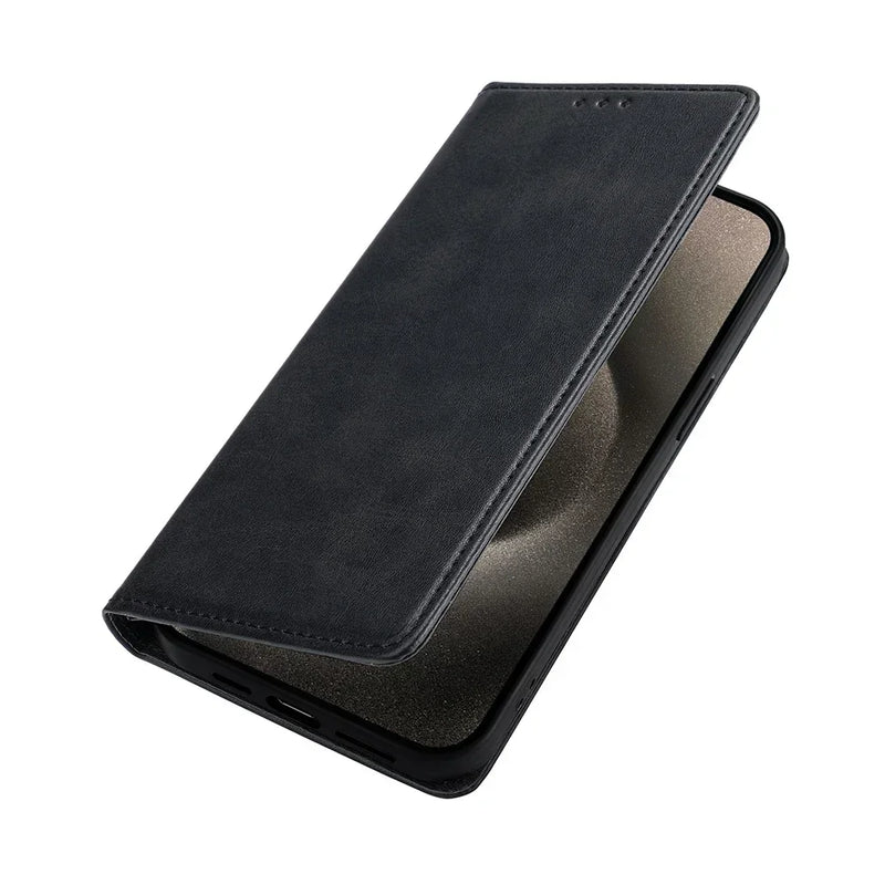 Business Magnetic Flip Card Stand Leather Wallet Case for Motorola Edge 50S 50 Pro Moto edge 50 Neo 50 Fusion 5G Cover Funda