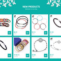 1.5/2/3mm Black Red Bracelet Stainless Steel Clasp For Women Man Couple Leather String Homme Hand Thread Male Jewelry Trending