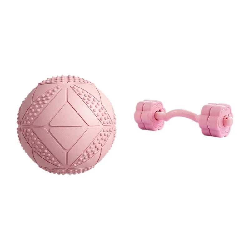 25 CM Abdominal Pressure Ball Anti Burst Slip Resistant Yoga Pilates Ball Inflatable Thickened Fitness Balance Ball Home Gym