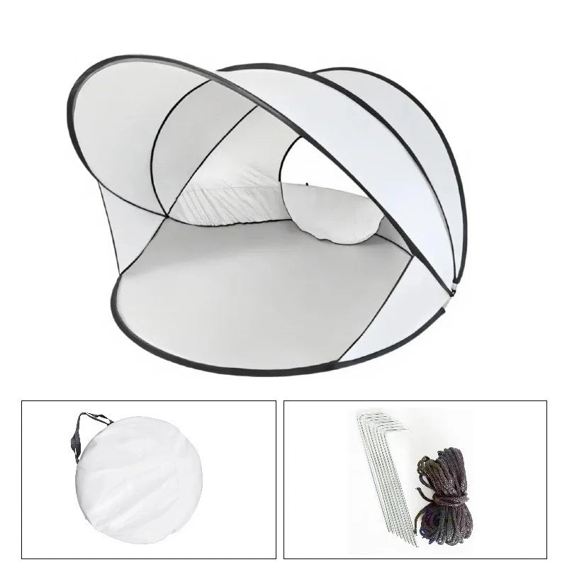 Outdoor Pop Up Beach Tent Portable Sun Shade Shelter - View 3 | SAMAG