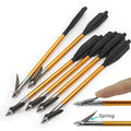 Fishing Short Arrow Metal Aluminum Shaft 6.8 Inches | SAMAG