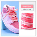 1 Pair Cotton Shoelaces Trend Tie Dye Shoe Laces Personality Men and Women Casual Shoes Universal Flat Shoelaces 120/140/160cm